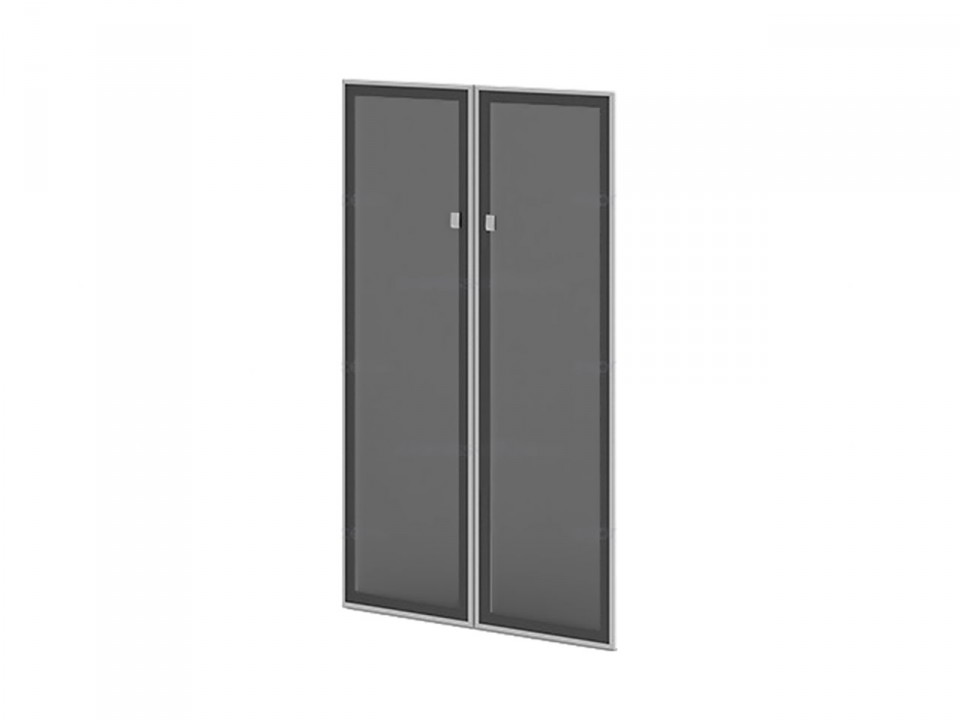 Мебель для офиса VASANTA Двери стеклянные в алюминиевом профиле V-024