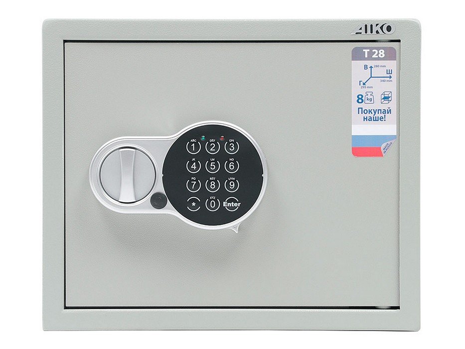 Сейф для офиса AIKO Т 28 EL - вид 5